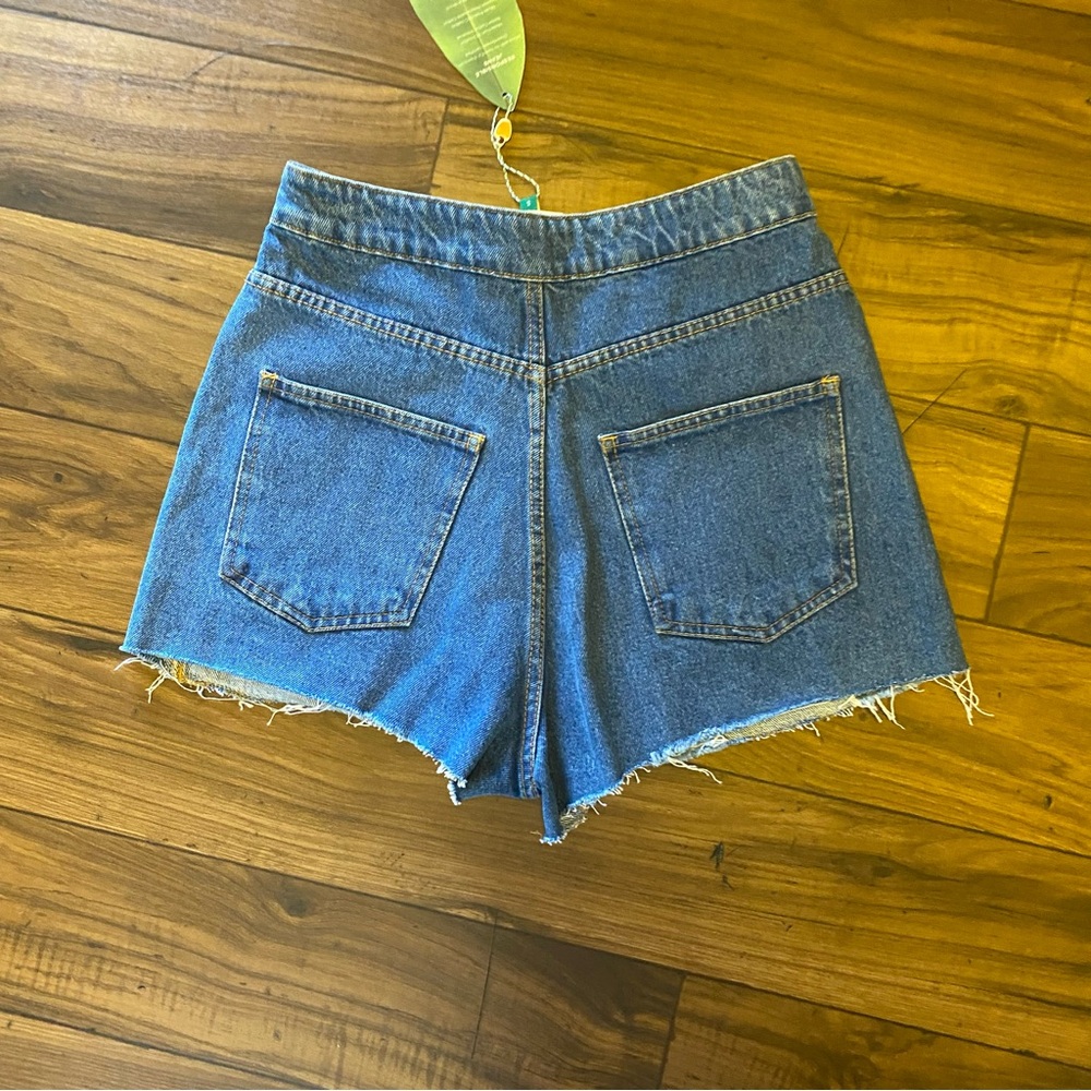 Farm Rio x Anthropologie Ultra High Waist Crochet Shorts NWT $195 Sz Small - Picture 4 of 6